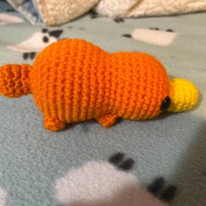 Crochet Platypus Amigurumi: Custom Stuffed Animal