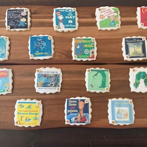 Children&#39;s Book Sugar Cookies