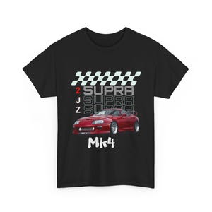 2JZ Supra Mk4 t-shirtCar Enthusiast Shirt, Automotive Gift, Racing Apparel, Streetwear, Gift for Him
