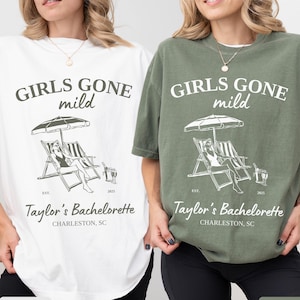 Girls Gone Mild Comfort Colors Tee: Bachelorette Party Shirt