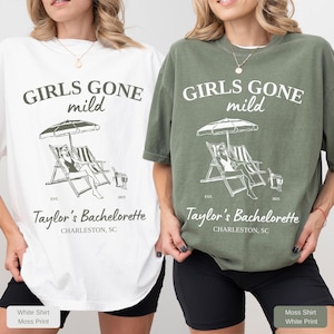 Girls Gone Mild Comfort Colors Tee: Bachelorette Party Shirt