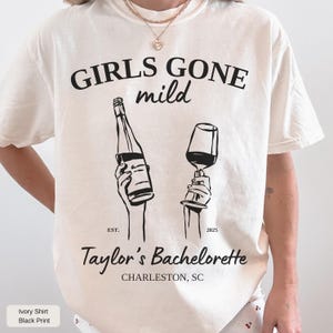 Girls Gone Mild Comfort Colors Tee: Bachelorette Party Shirt