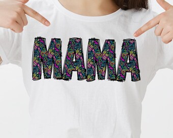 Pakiet Trendy Mama PNG | Projekt koszuli w stylu preppy (pobranie cyfrowe)