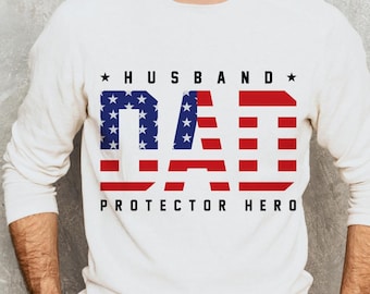 Esposo Papá Protector Héroe Png, Día del Padre, Papá Cazador Patriótico PNG, Papá Bandera Americana, Bandera de EE. UU. PNG, Papá Patriótico Png, Papá Americano