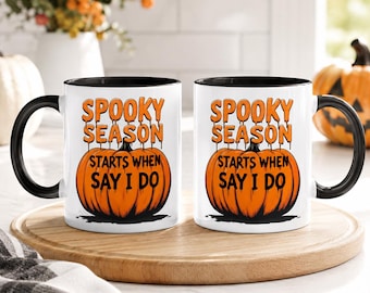 Spooky Season Pumpkin Mug