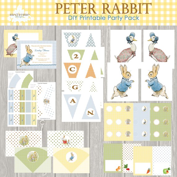 Fete Danniversaire De Pierre Lapin Invitation De Pierre Etsy Fete Danniversaire De Pierre Lapin Invitation De Pierre Etsy
