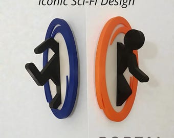Portal Art, Portal Poster, Portal 2 | Portal Merch, Aperture Science | Companion Cube, GLaDOS Wall Art