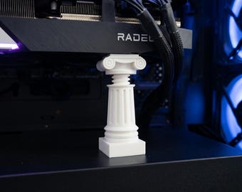 Grafik-GPU-Stützhalterung, einstellbarer Grafik-Stand | TPU Sag Halterung & Halterung | Benutzerdefinierte Pc-Gehäusemods, Anti Sag Gpu Brace