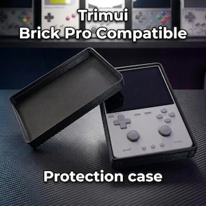 Brick Pro Case, Brick Pro Cover | Trimui Brick Pro | Brick Pro Grip, Shell, Skin, Accessories, Holder, Insert, Decal, Brick Pro Dock Stand