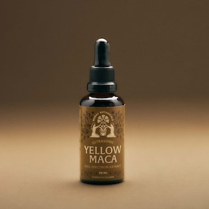 Yellow Maca Extract | 50ml Herbal Tincture | Energy & Vitality Support | Peruvian Adaptogen
