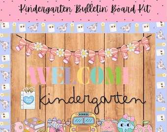 Willkommen zum Kindergarten Bulletin Board Kit