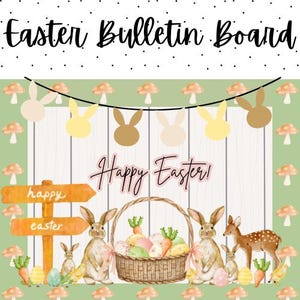 No Bunny Learns Like Us - Easter Bulletin Board Digital File
