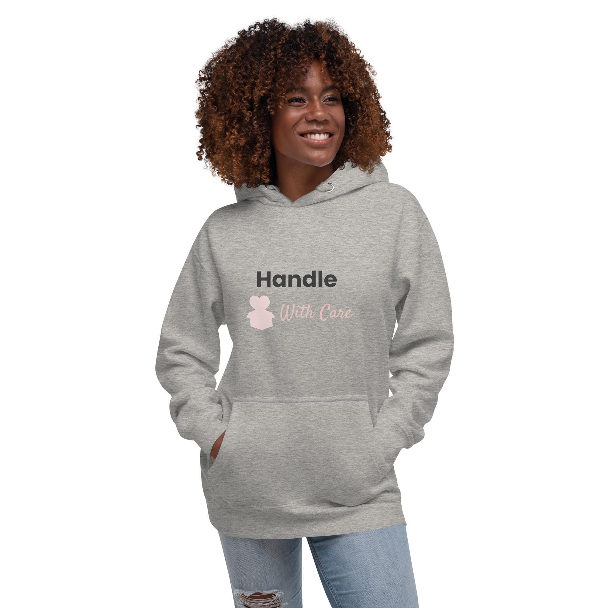 Handle With Care Hoodie - Etsy