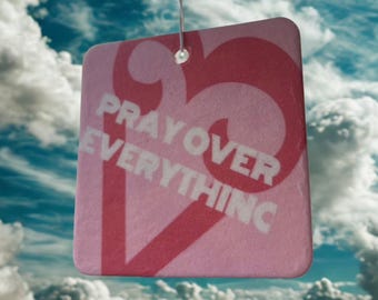 Daily Prayer Car Freshener in Black Rasberry Vanilla Scent