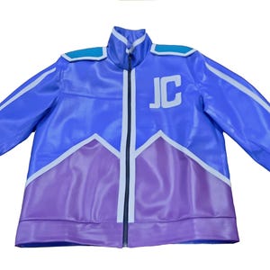 Handmade Johnny Leather Cosplay Jacket | Cage Style Costume Jacket For Men | Halloween Jacket For Men