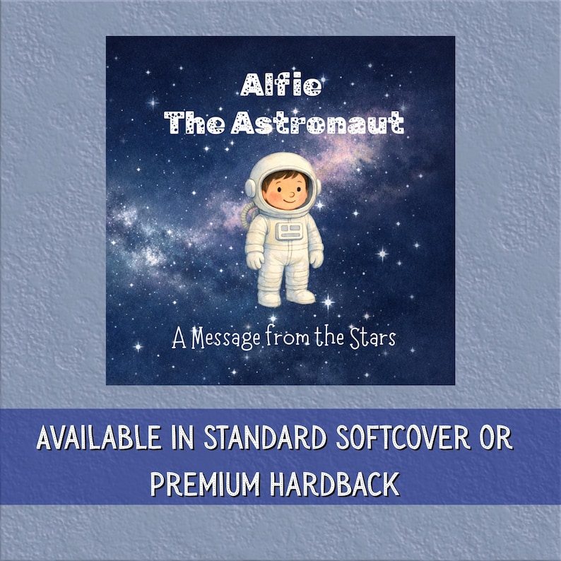 Personalized Kids Space Book: Heartwarming Moon Adventure Story - Custom Astronaut Birthday Gift image 8