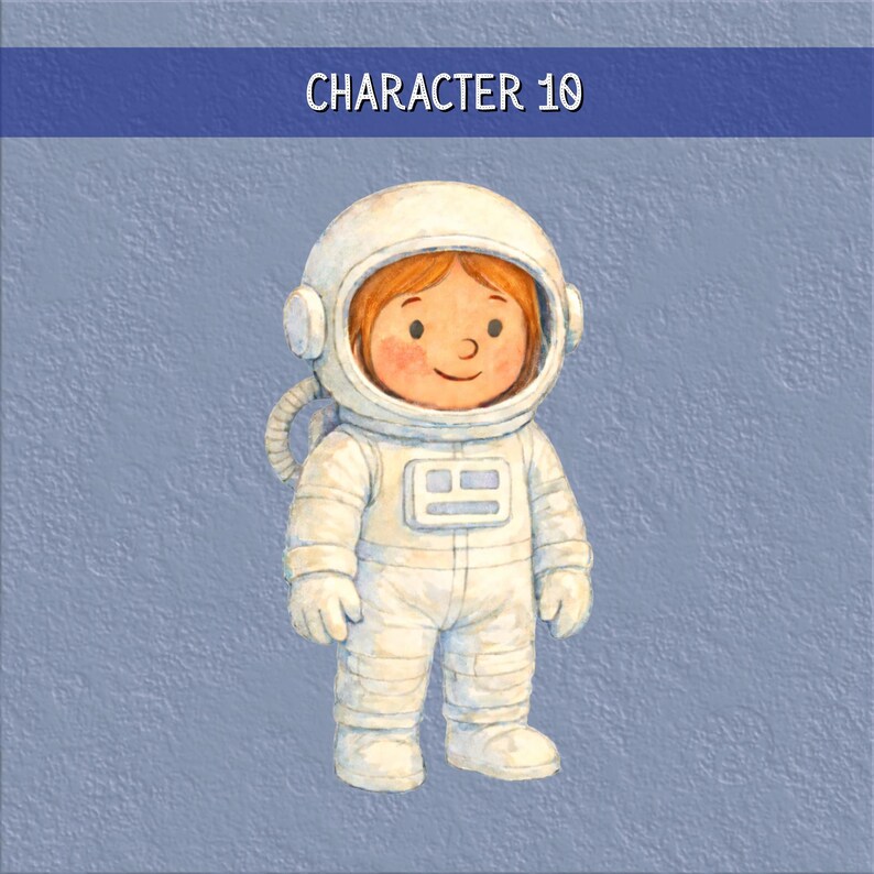Personalized Kids Space Book: Heartwarming Moon Adventure Story - Custom Astronaut Birthday Gift #10 (Girl)