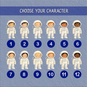 Personalized Kids Space Book: Heartwarming Moon Adventure Story - Custom Astronaut Birthday Gift image 3