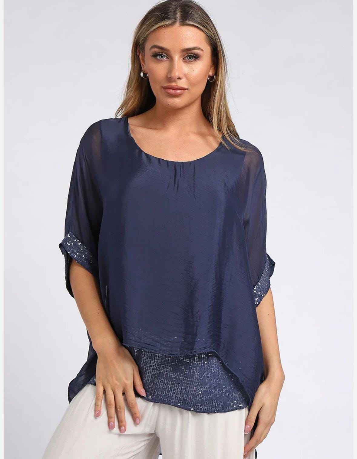 Tunique Coton Happy Grande Taille Femme