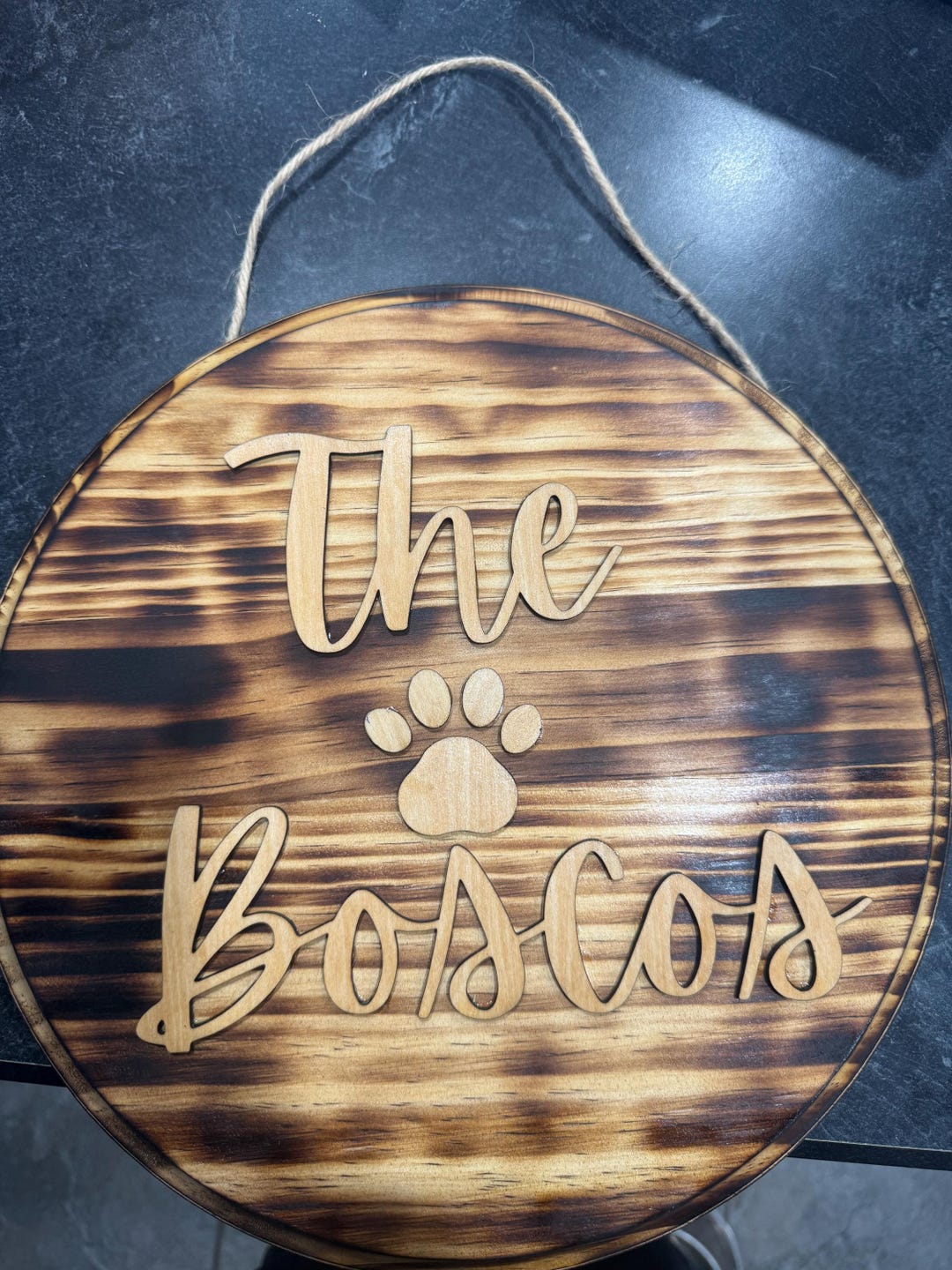 Custom 12inch Round Sign - Etsy