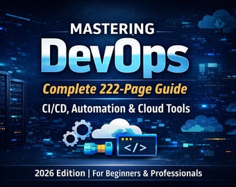 Mastering DevOps: Kompletny 222-stronicowy przewodnik po CI/CD, Dockerze, Kubernetesie i chmurze (2026)