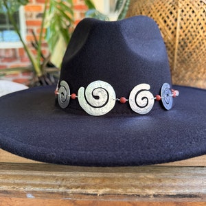 Spiral Goddess Hatband, Spiral Hat Band - Etsy