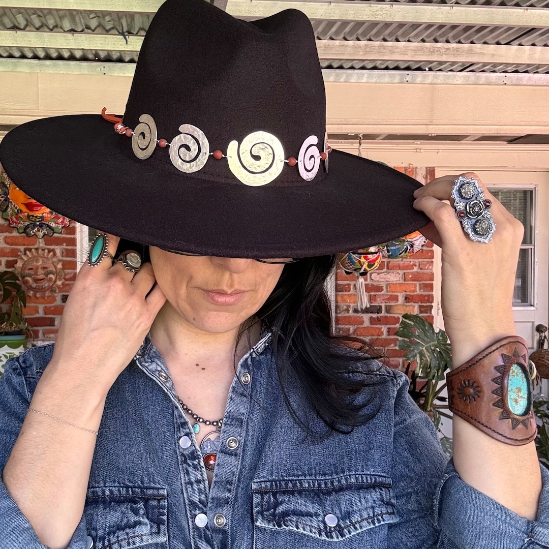 Spiral Goddess Hatband, Spiral Hat Band - Etsy