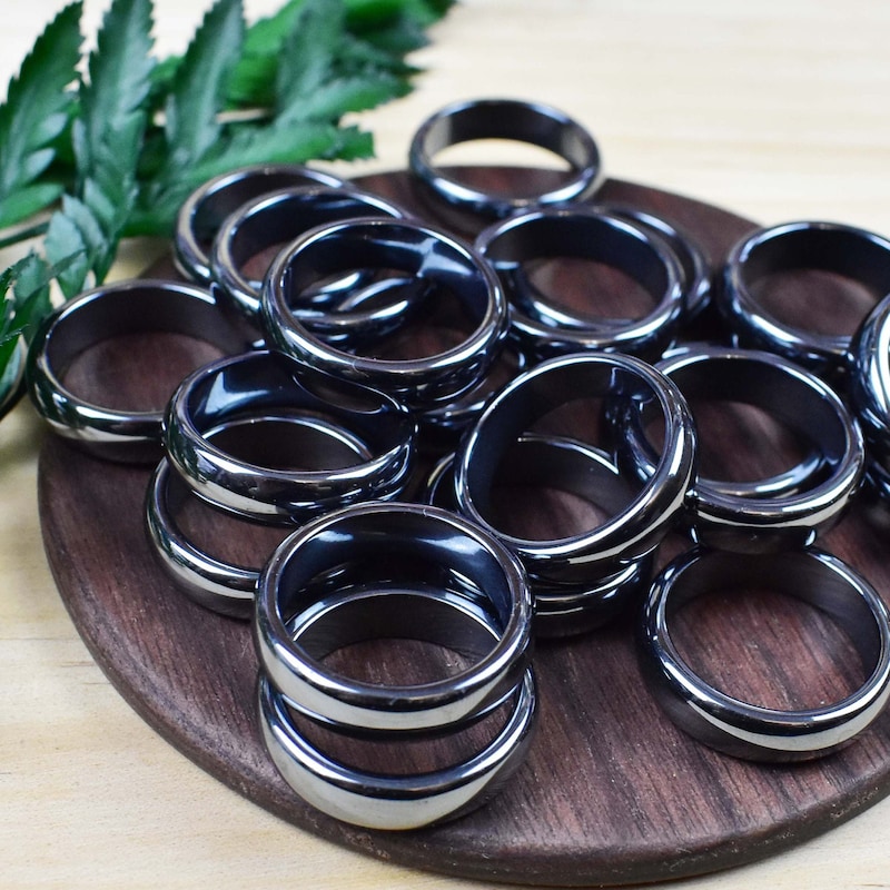 Hermite Rings Hematite Rings - Etsy