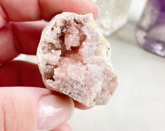 ピンクアメジスト ドゥルージージオード クラスター (EPJ-GEO14-94