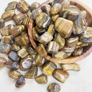 Tiger Eye Tumble Stone (EPJ-HACT45)