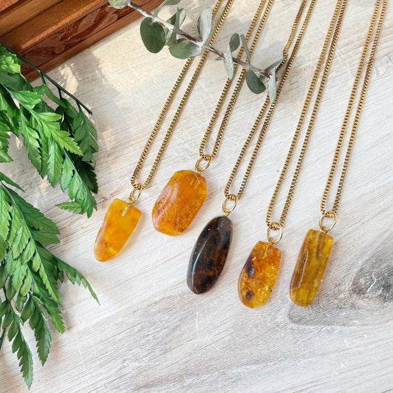 Natural Baltic Amber Necklace (EPJ-NAWD11)