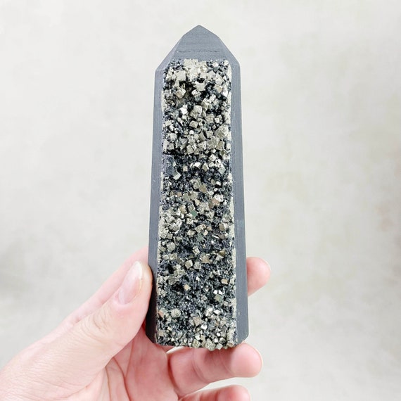 Shungite with Pyrite Tower Generator (EPJ-HOP23-2)