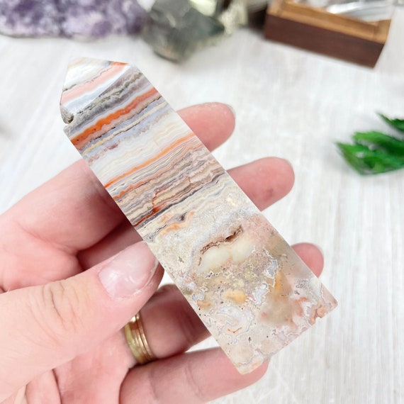 Pink Crazy Lace Agate Obelisk (EPJ-HOP17-7)