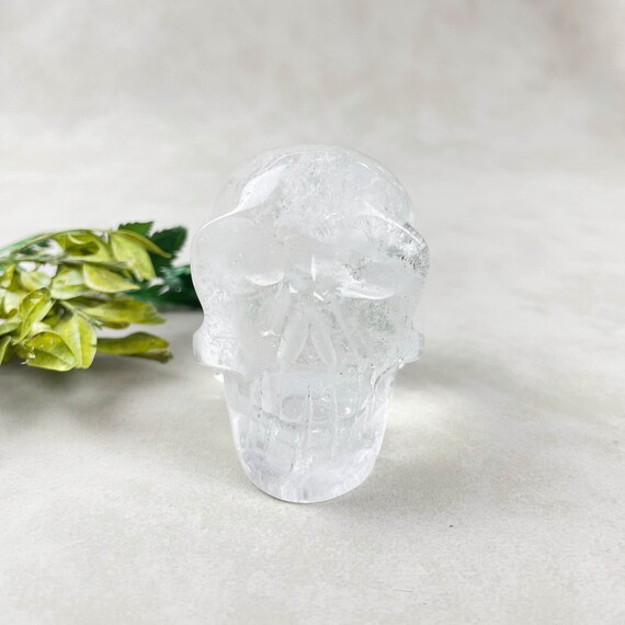 Clear Quartz Skull Carving (EPJ-HGCA14-6)