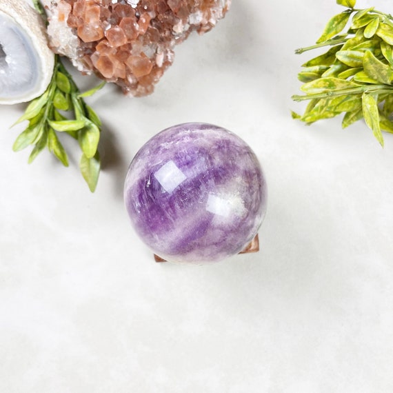 Purple Fluorite Sphere  (EPJ-HSSA13-8)