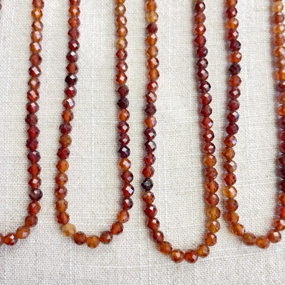 Multicolor Garnet Beaded Necklace (EPJ-NSC18)