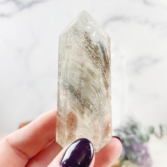 Thousand Layered Quartz, Lodolite Garden Quartz Tower (EPJ-HGOT52-4)