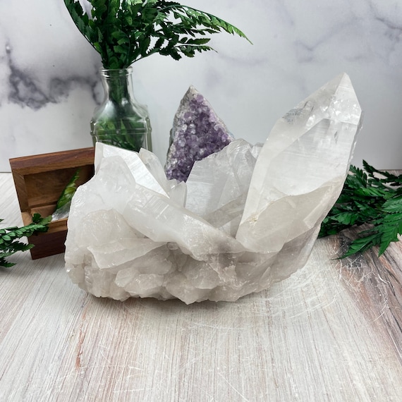 Large Clear Quartz Cluster (EPJ-HDSA22-9)