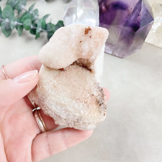 Pink Amethyst Druzy Geode Cluster (EPJ-GEO14-4)