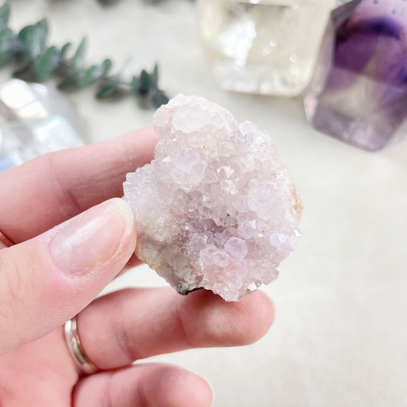 Pink Amethyst Druzy Geode Cluster (EPJ-GEO14-72)