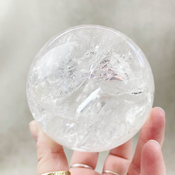 Clear Quartz Orb Sphere (EPJ-HSSA27-1)