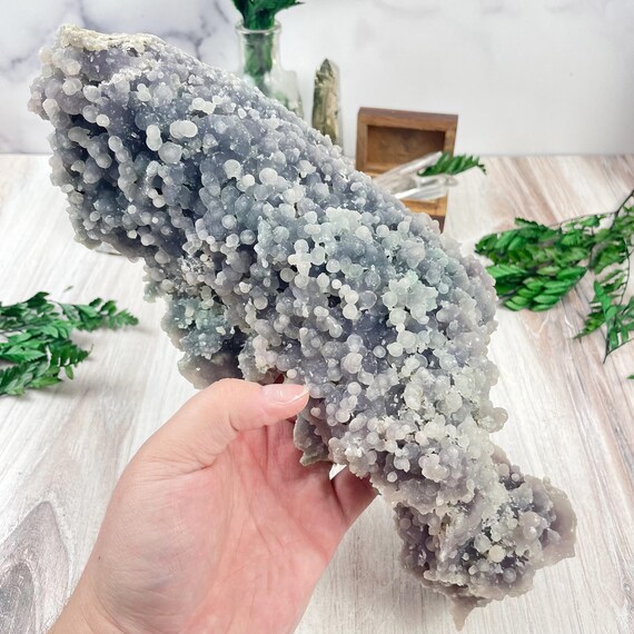 HUGE Purple Green Grape Agate Cluster (EPJ-HDSA15-1)