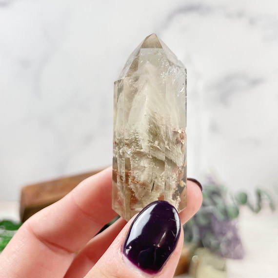 Thousand Layered Quartz, Lodolite Garden Quartz Tower (EPJ-HGOT52-9)