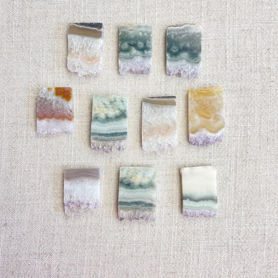 Amethyst Slice Rectangle Carving (EPJ-HCAA48)