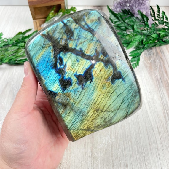 Flashy Labradorite Freeform Crystal (EPJ-HDF19-7)