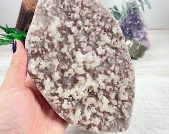 Galaxy Rode Amethist met Quartz Inclusion Cluster (EPJ-HDSA20-1)