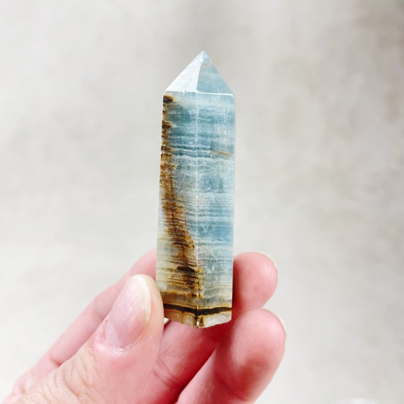 Blue Onyx Calcite Tower (EPJ-HGOT41-9)