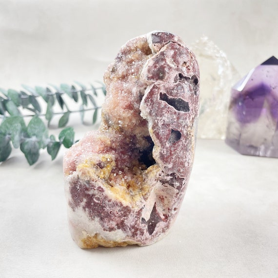 Pink Amethyst Freeform Crystal Cluster (EPJ-HDF10-39)