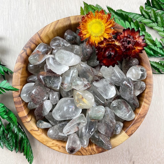 Garden Quartz Lodolite Tumble Stone (EPJ-HACT21)