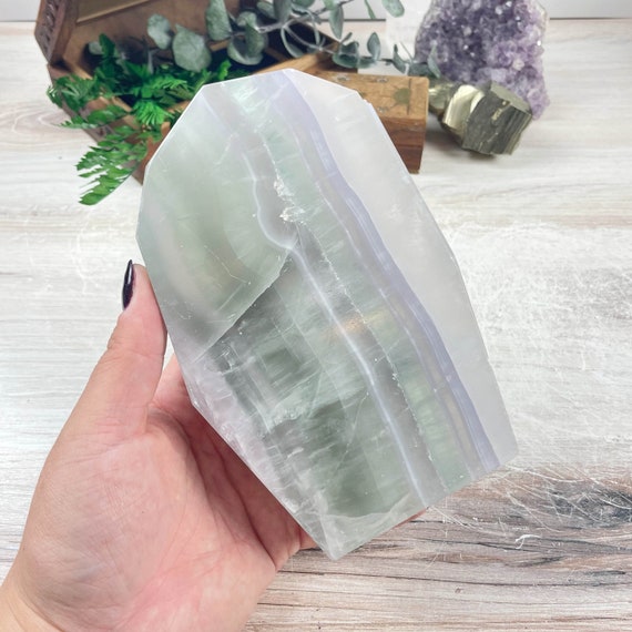 Lavender Fluorite Freeform Crystal (EPJ-HDF20-1